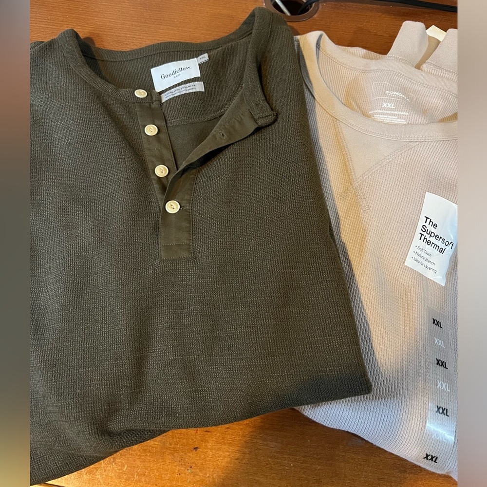 Goodfellow & Sonoma thermal long sleeve